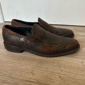 Allen Edmonds Bellerive Slip On Roughout Leather Loafer